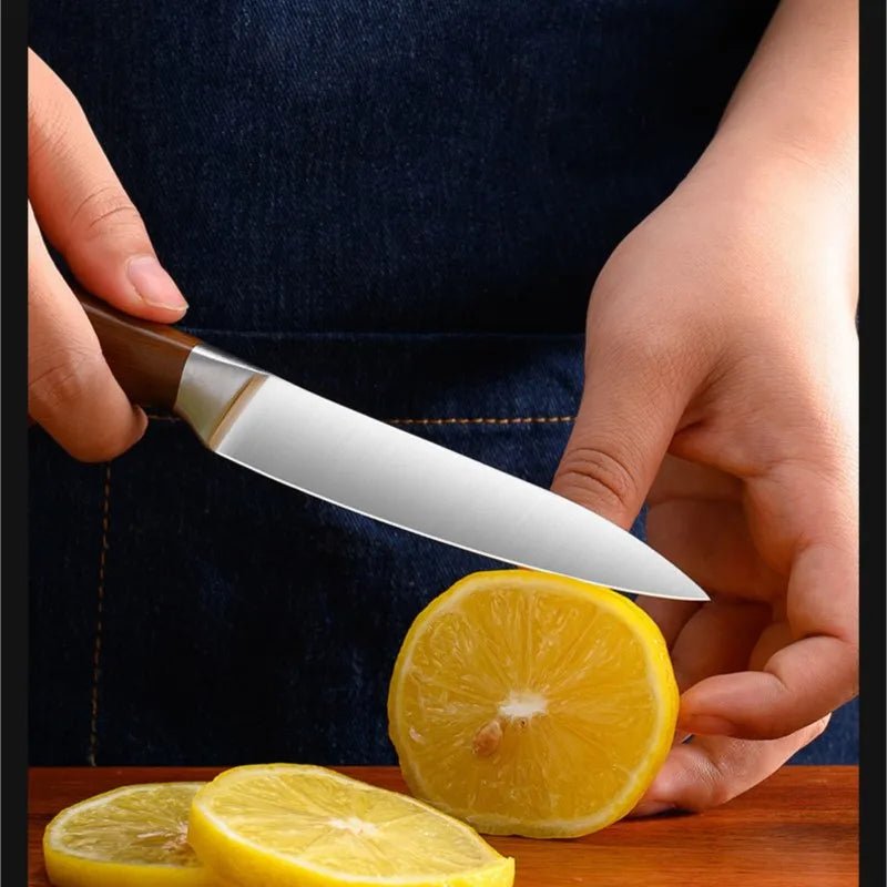 4-Piece Japanese Steel Knife Set