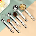 6-Piece Stainless Steel Measuring Spoon Set