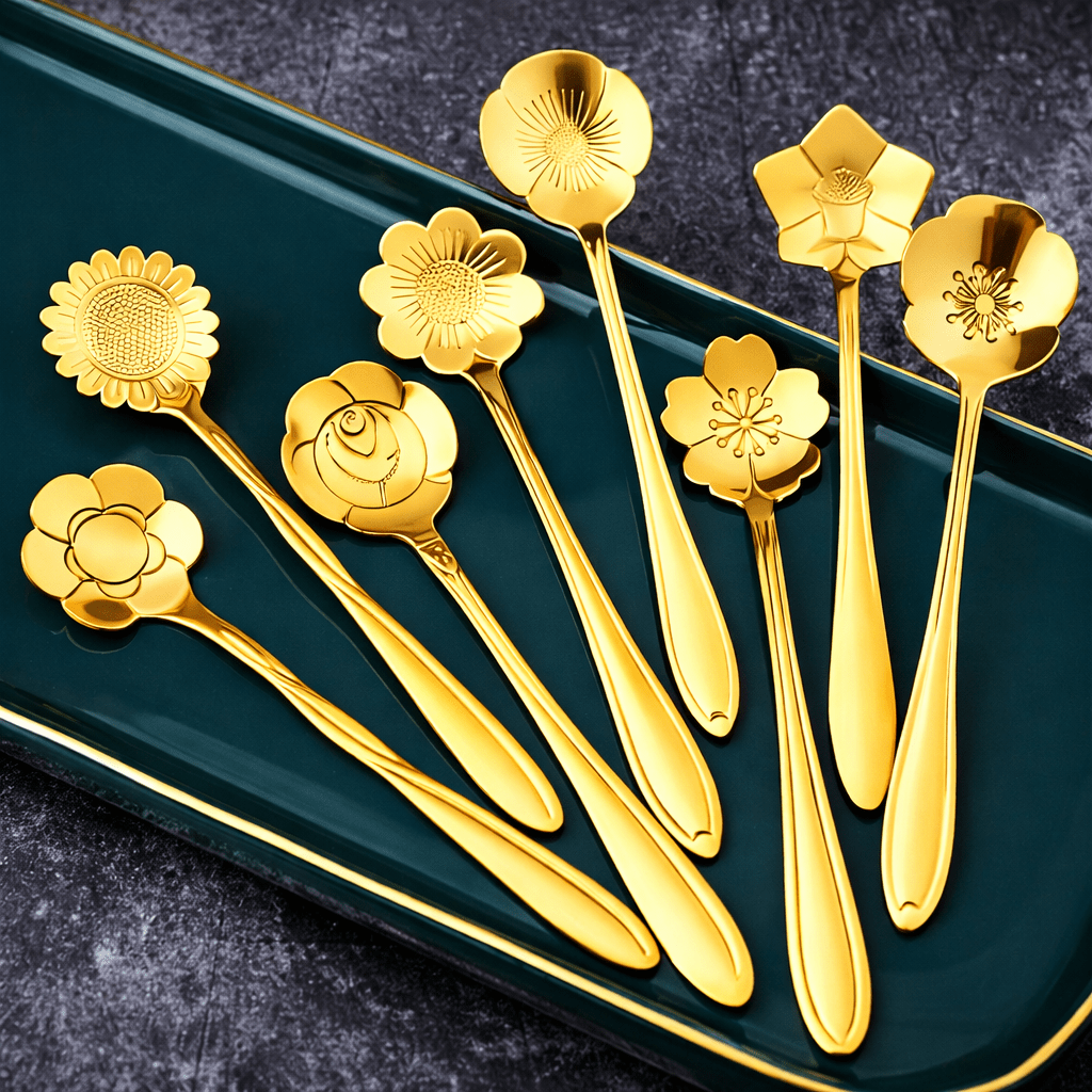 Blossom Spoon Set – 8 Piece